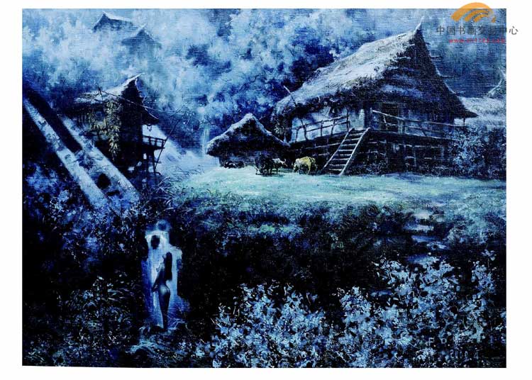 蓝梦―《走进香格里拉》组画之十六