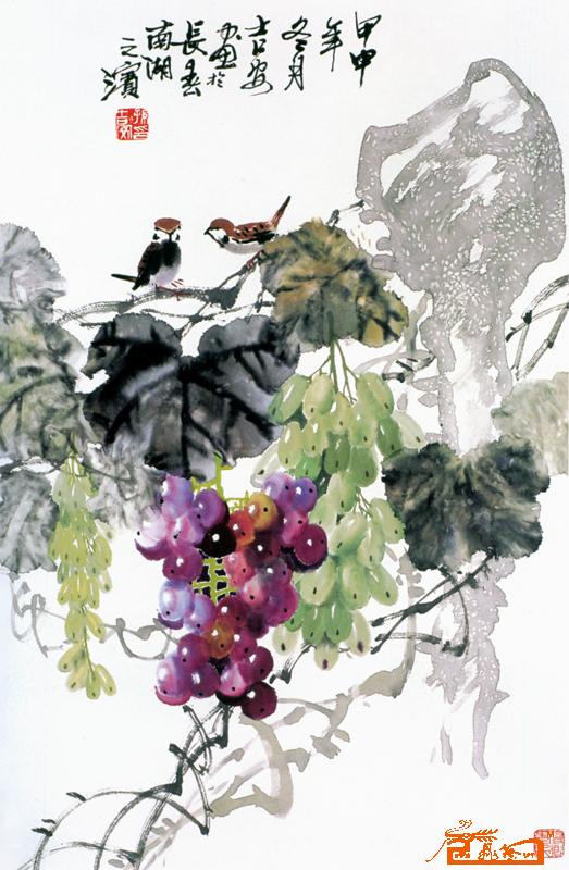 编号26 吐鲁番的葡萄熟了