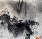 《张延昀书画集》-《雨后千山秀如铁》