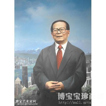 刘能强 香港的春天 类别: 人物油画