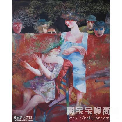 安东哲 无题 类别: 人物油画