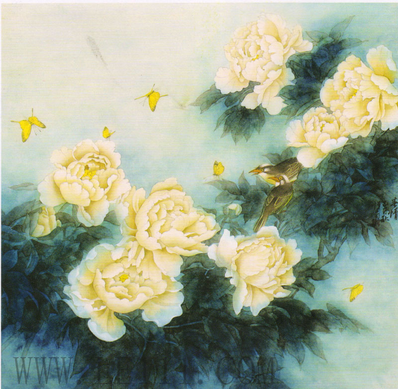 李悌南的作品“春情”