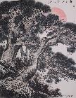 李宏志的作品“泰山松2005年235x280cm”
